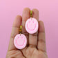 Good Mood Smiley Hoops - Choose Color