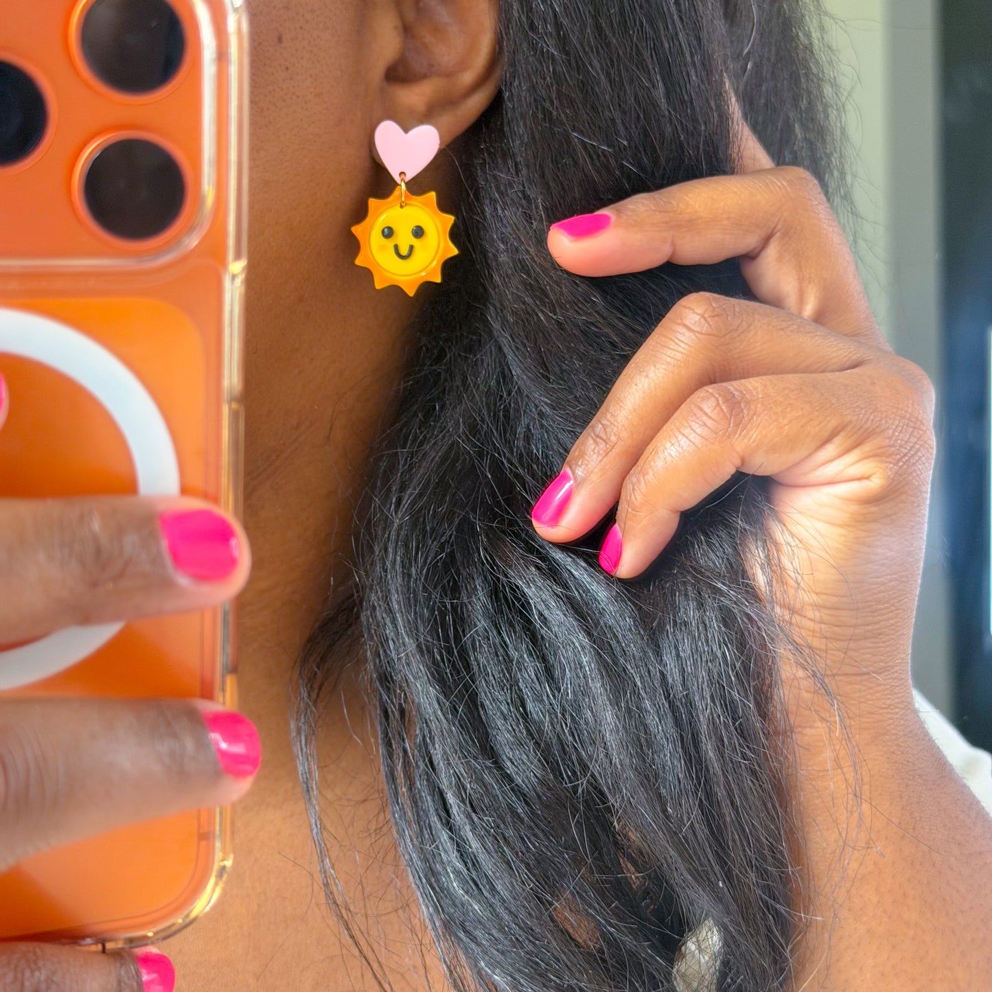 Heart Sunny Dangles
