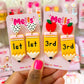 Made For This Grade Bow + Polka Dot - Choose Grade