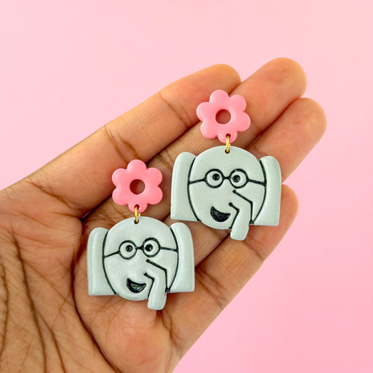 Gerald The Elephant Flower Dangles