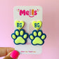 BG Heart Paw Dangles - Birch Grove