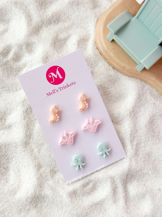 Sea Creatures Stud Pack Style #1