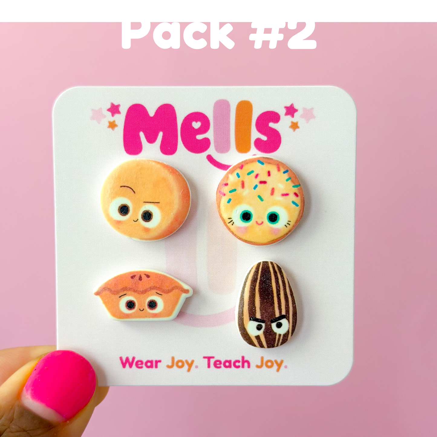 Good Pals Lanyard Charms Set of 4 - Choose Pack