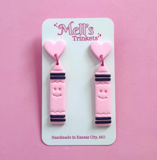 Go Cray Cray Dangles - Pink